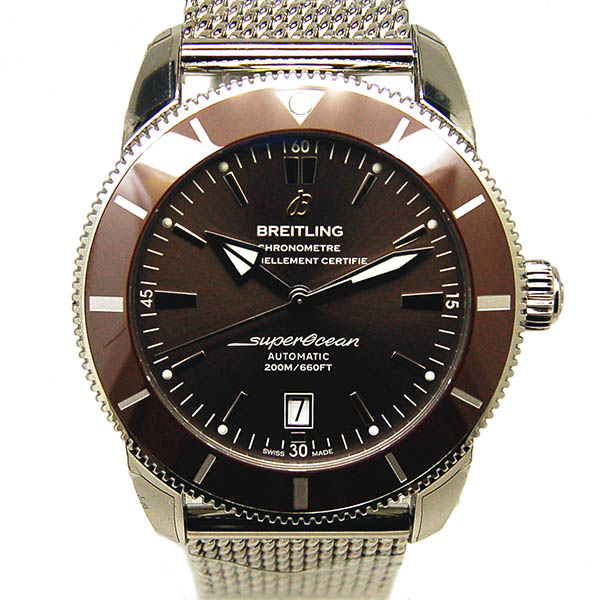 ブライトリング　BREITLING　スーパーオーシャンヘリテージ2　A202Q18OCA　46mm　ブラウン　新品