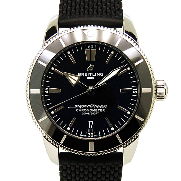 ブライトリング　BREITLING　スーパーオーシャンヘリテージ2　A203B-1QRC　44mm　ブラック　ラバーベルト　新品