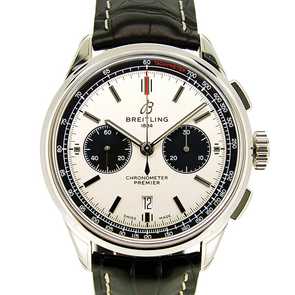 ブライトリング　BREITLING　プレミエ B01 クロノグラフ 42　A007G-1WAD　42mm　シルバー/ブラック　新品