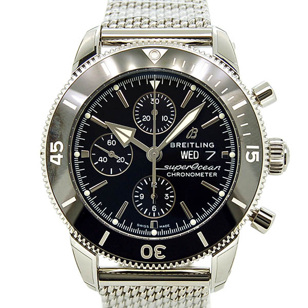 ブライトリング　BREITLING　スーパーオーシャンヘリテージ2　クロノグラフ 44　A275B-1OCA　44mm　ブラック　新品