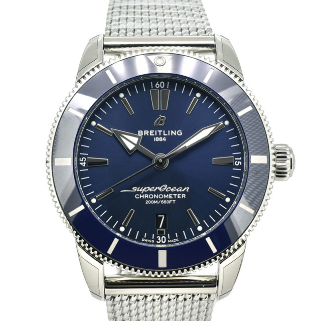ブライトリング　BREITLING　スーパーオーシャンヘリテージ2 B20 オートマティック 44　A203C-1OCA　44mm　ブルー　SS　新品