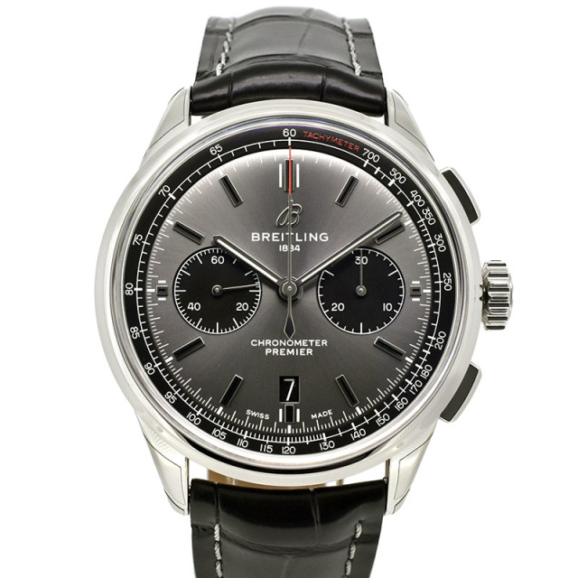 ブライトリング　BREITLING　プレミエ B01 クロノグラフ 42　A007B-1WAA　42mm　グレー/ブラック　新品