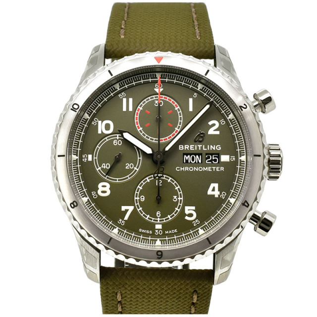 ブライトリング　BREITLING　アビエーター8 クロノグラフ 43 カーチスウォーホーク　A118L-1MAA　43mm　新品