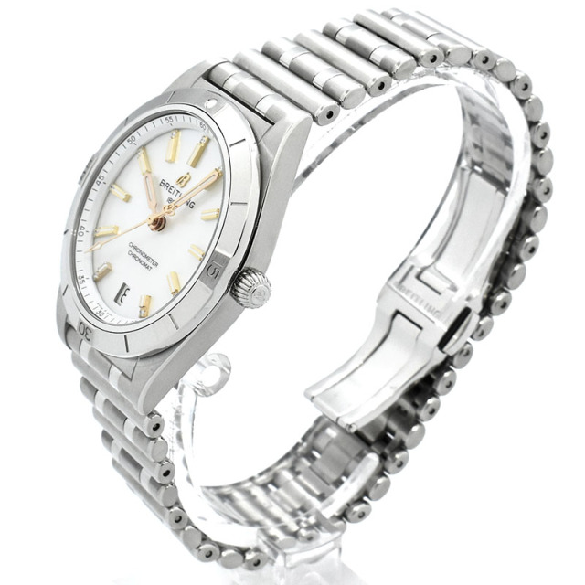 ブライトリング BREITLING クロノマット オートマティック 36 A10380101A4A1 ホワイトシェル 新品