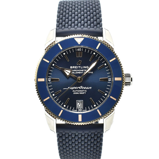 ブライトリング　BREITLING　スーパーオーシャンヘリテージ B20 オートマチック 42　UB2010161C1S1　18KRG×SS　42mm　ブルー　新品