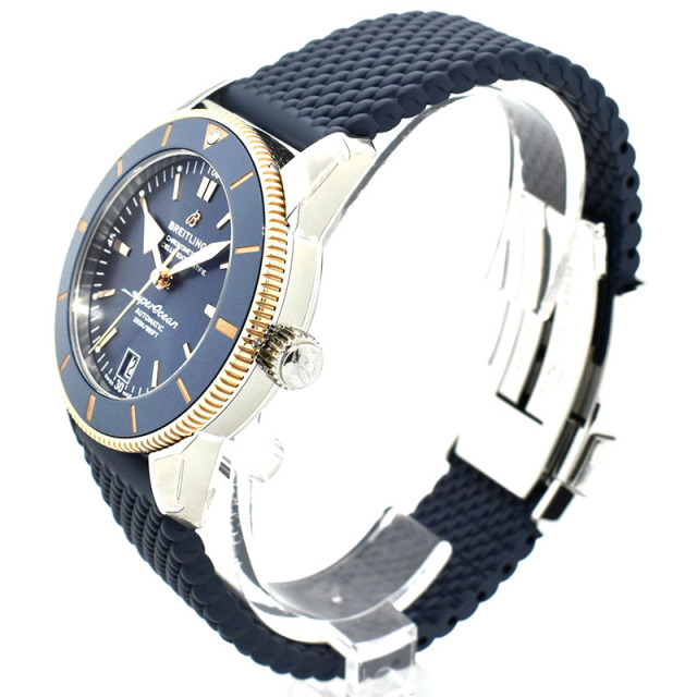 ブライトリング BREITLING スーパーオーシャンヘリテージ B20 オートマチック 42 UB2010161C1S1 18KRG×SS 42mm ブルー 新品