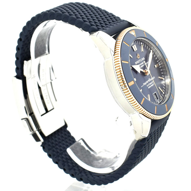 ブライトリング BREITLING スーパーオーシャンヘリテージ B20 オートマチック 42 UB2010161C1S1 18KRG×SS 42mm ブルー 新品