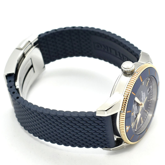 ブライトリング BREITLING スーパーオーシャンヘリテージ B20 オートマチック 42 UB2010161C1S1 18KRG×SS 42mm ブルー 新品