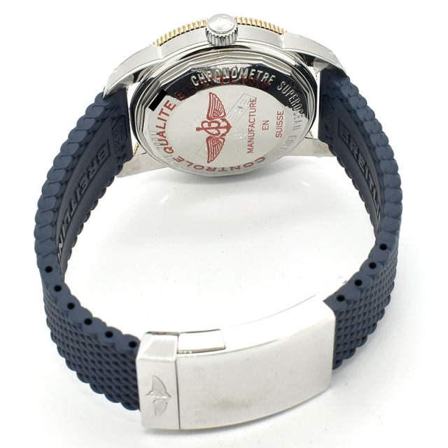 ブライトリング BREITLING スーパーオーシャンヘリテージ B20 オートマチック 42 UB2010161C1S1 18KRG×SS 42mm ブルー 新品