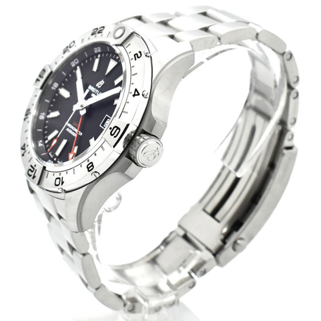 ブライトリング BREITLING アベンジャー オートマティック GMT 44 A32320101B1A1 44mm ブラック 新品 Zetton