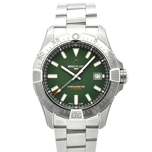 ブライトリング　BREITLING　アベンジャー オートマティック 42　A17328101L1A1　42mm　グリーン　新品