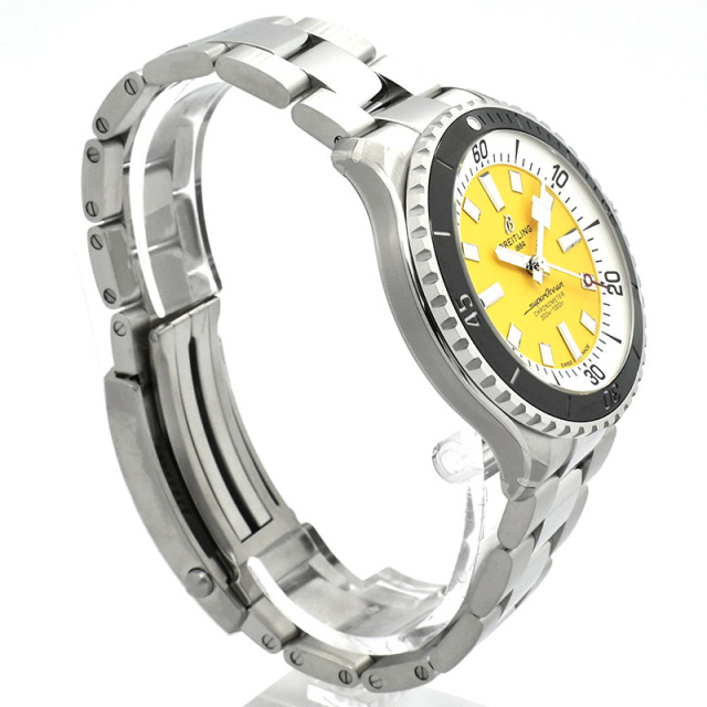 ブライトリング BREITLING スーパーオーシャン オートマチック 42 A17375211I1A1 42mm イエロー 新品