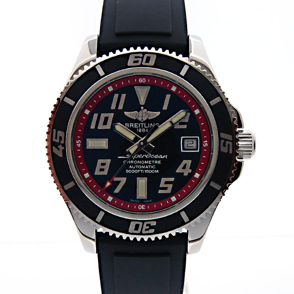 ブライトリング　BREITLING　スーパーオーシャン2　A187B31RPR　アビスレッド　42mm　SS　新品