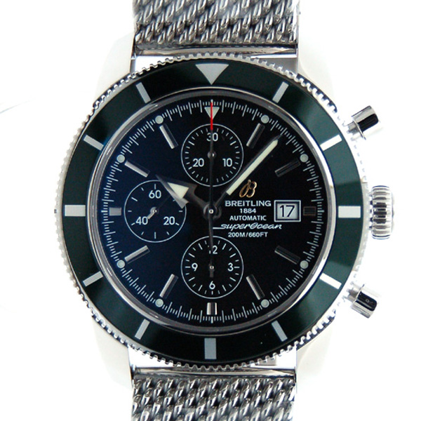 ブライトリング　BREITLING　スーパーオーシャンヘリテージクロノグラフ　A272BGROCA　46mm　SSブレス　1000本限定　新品