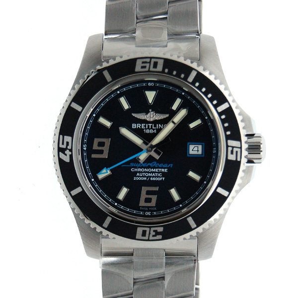 ブライトリング　BREITLING　スーパーオーシャン44　A188B79PRS　アビスブルー　44mm　SSブレス　新品