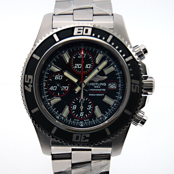 ブライトリング　BREITLING　スーパーオーシャンクロノグラフ　A110B81PRS　アビスレッド　SS　44mm　500m防水　新品