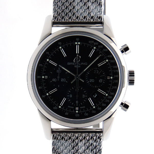 ブライトリング　BREITLING　トランスオーシャン　クロノグラフ　A015B99OCA　ブラック　SS　43mm　自動巻　新品