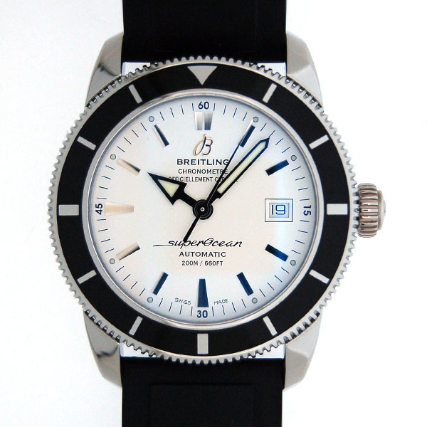 ブライトリング　BREITLING　スーパーオーシャンヘリテージ　42mm　A170G01RPR　シルバー　200m防水　新品