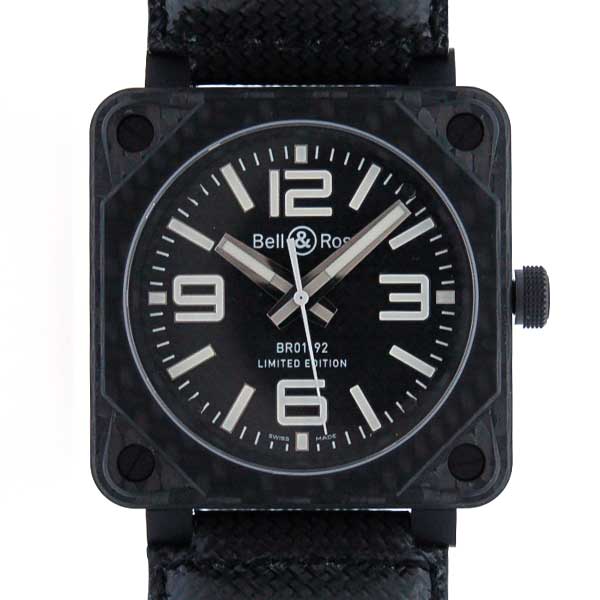 ベル＆ロス　BELL＆ROSS　BR01-92　カーボンファイバー　46mm　PVD　世界500本限定　新品