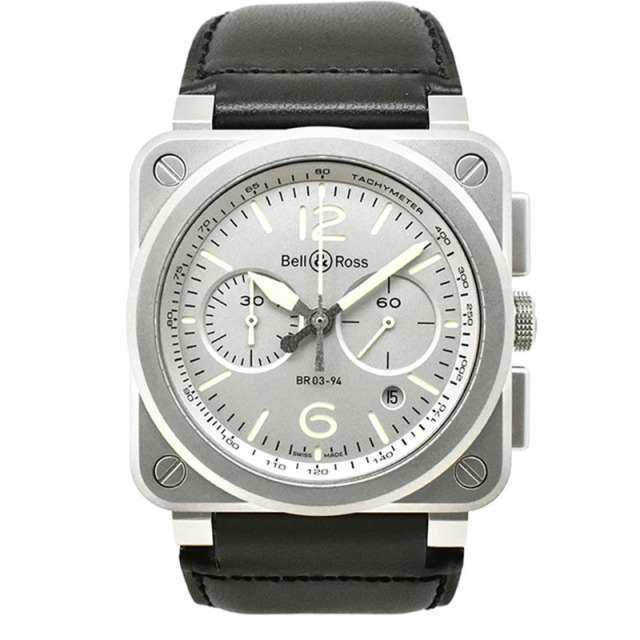 ベル＆ロス　BELL＆ROSS　BR03-94 ホロラム　BR0394-GR-ST/SCA　世界500本限定　42mm　新品