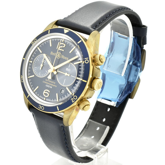 ベル&ロス BELL&ROSS BR V2-94 アエロナバル ブロンズ BRV294-BLU-BR/SCA 41mm 世界999本限定 ブルー 新品