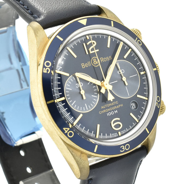ベル&ロス BELL&ROSS BR V2-94 アエロナバル ブロンズ BRV294-BLU-BR/SCA 41mm 世界999本限定 ブルー 新品