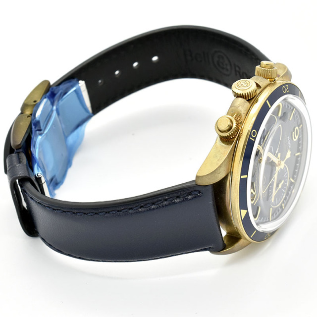 ベル&ロス BELL&ROSS BR V2-94 アエロナバル ブロンズ BRV294-BLU-BR/SCA 41mm 世界999本限定 ブルー 新品