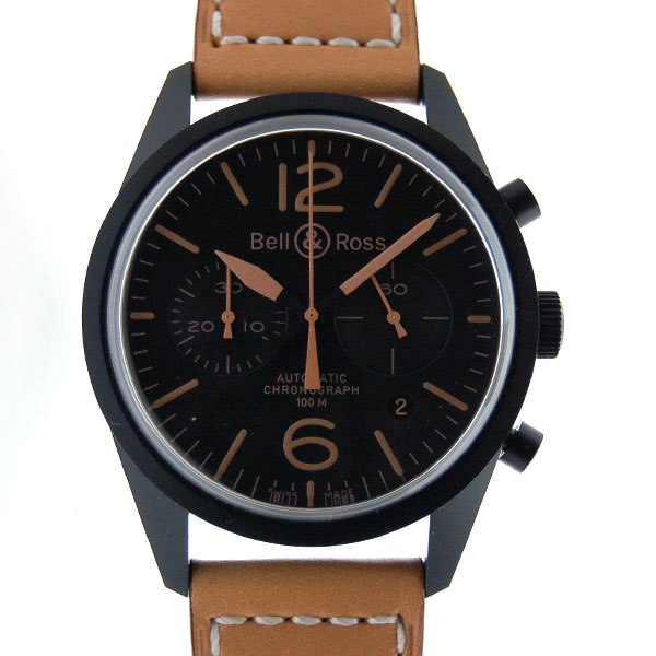 ベル＆ロス　BELL＆ROSS　ヴィンテージ　BR126　CARBON　クロノグラフ　41mm　自動巻　200m防水　アウトレット