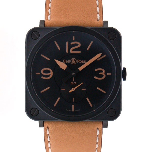 ベル＆ロス　BELL＆ROSS　ヘリテージ　BRS　39mm　SS　セラミック　クォーツ　新品
