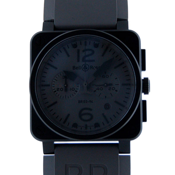 ベル＆ロス　BELL＆ROSS　BR03-94　コマンドクロノグラフ　42mm　PVD　新品