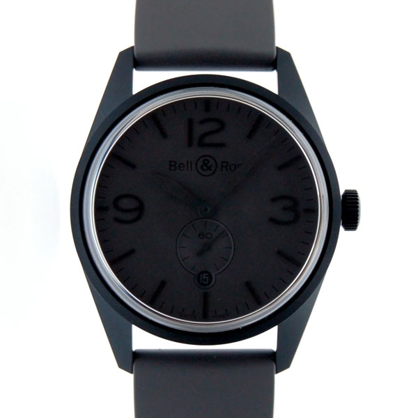 ベル＆ロス　BELL＆ROSS　ヴィンテージ　BR123　コマンドー　41mm　自動巻　グレー　新品