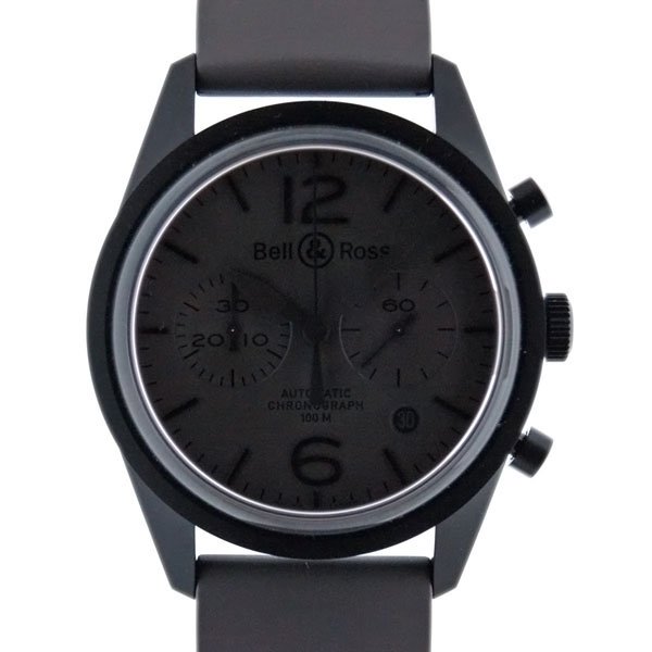 ベル＆ロス　BELL＆ROSS　BR126　コマンド　クロノグラフ　41mm　PVD　グレー　新品