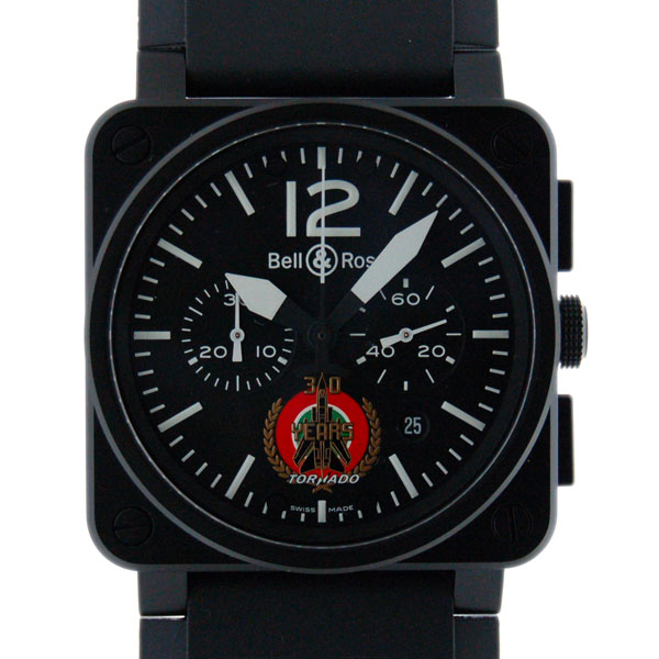 ベル＆ロス　BELL＆ROSS　BR03-94　トーナード　クロノグラフ　42mm　PVD　イタリア50本限定　新品