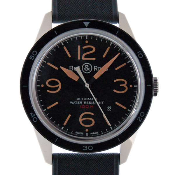 ベル＆ロス　BELL＆ROSS　BR123　SPORT HERITAGE　ブラック　自動巻　新品