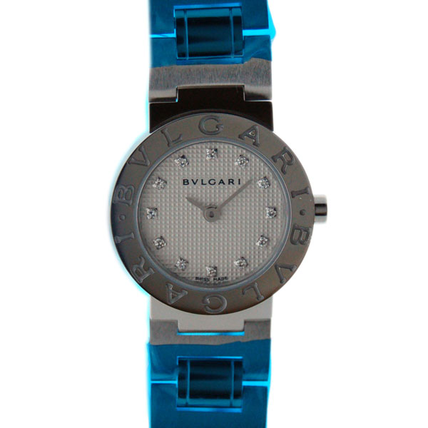 ブルガリ　BVLGARI　ブルガリブルガリ　23mm　BB23WSS/12　クォーツ　レディース　ホワイト　12Pダイヤ　新品