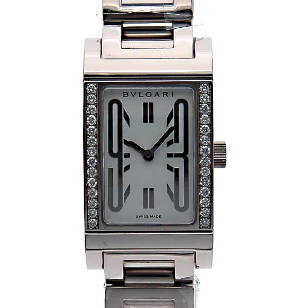 ブルガリ　BVLGARI　レッタンゴロ　RTW39GD2G　ケースダイヤ　K18WG　ホワイトゴールド　新品　超目玉価格　