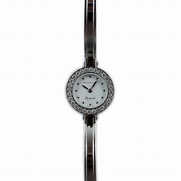 ブルガリ　BVLGARI　B-Zero1(ビーゼロ1)　BZ22WSDS　M　クォーツ　レディース　ステンレスケース　ダイヤベゼル