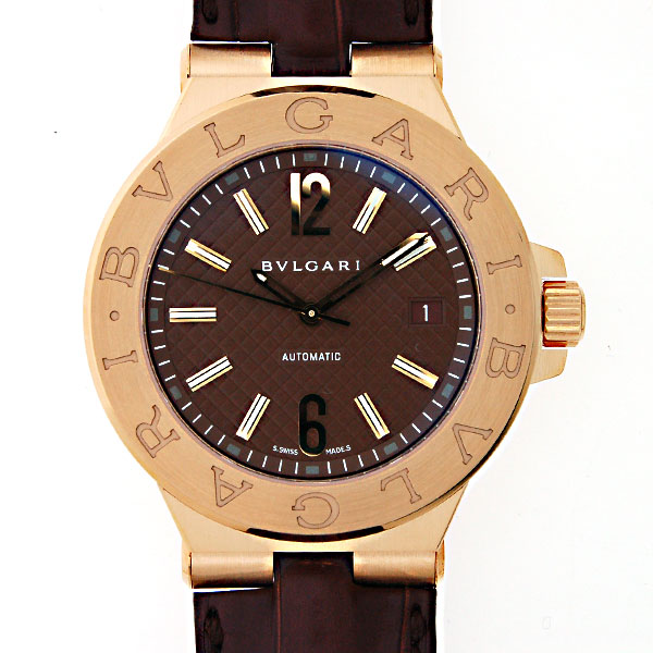 ブルガリ　BVLGARI　ディアゴノ　DG40C11GLD　メンズ　K18YG　自動巻　世界500本限定　新品