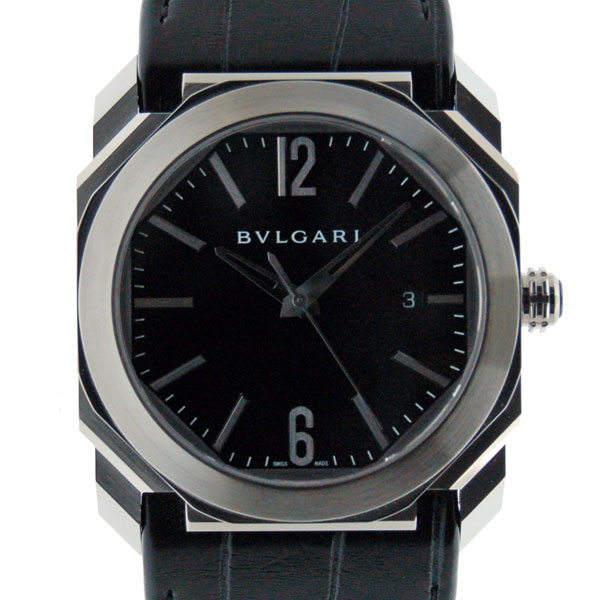 ブルガリ　BVLGARI　オクト　BGO41BSLD　41mm　ブラック　自動巻　新品