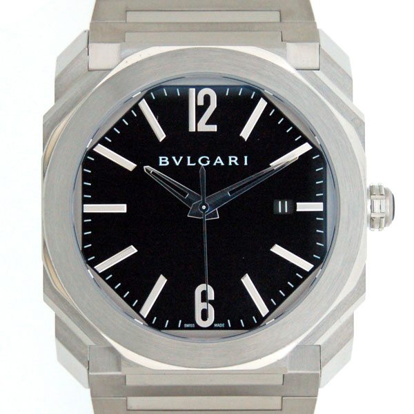 ブルガリ　BVLGARI　オクト　BGO41BSSD　41mm　ブラック　SS　自動巻　新品