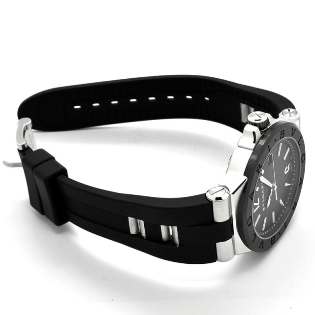ブルガリ BVLGARI ディアゴノ セラミック DG42BSCVD 42mm メンズ 自動