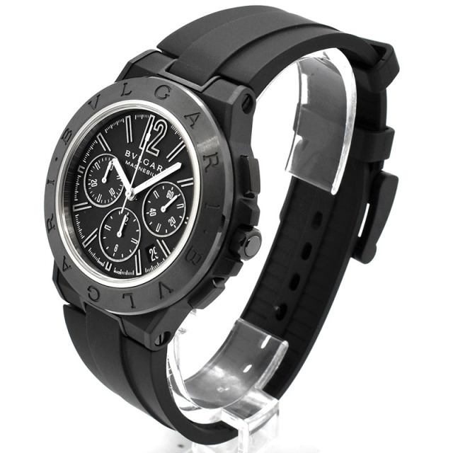 ブルガリ BVLGARI ディアゴノ マグネシウム クロノグラフ DG42BSMCVDCH セラミック ラバー 42mm 新品