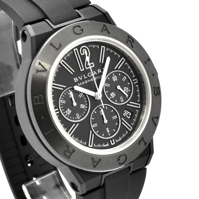 ブルガリ BVLGARI ディアゴノ マグネシウム クロノグラフ DG42BSMCVDCH セラミック ラバー 42mm 新品