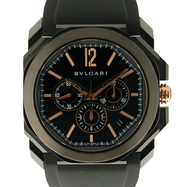 ブルガリ BVLGARI オクト ウルトラネロ クロノグラフ BGO41BBSVDCH 新品アウトレット ブルガリ BVLGARI オクト ウルトラネロ クロノグラフ BGO41BBSVDCH 新品アウトレット