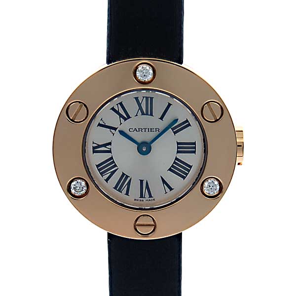 カルティエ　CARTIER　ラブウォッチ　LOVE　WATCH　WE800731　18KYG　レディース
