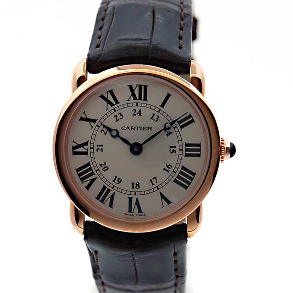 カルティエ　CARTIER　ロンドルイカルティエPG/SM　W6800151　18KPG　ピンクゴールド　金無垢　レディース　新品　半額