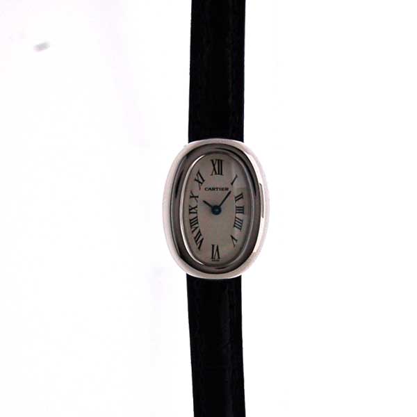 カルティエ　CARTIER　ミニベニュアール　W1518956　K18WG　レディース　クォーツ　新品