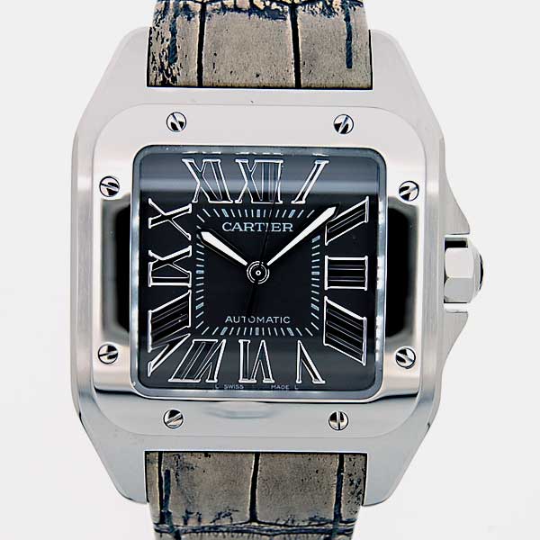カルティエ　CARTIER　サントス100　サマーリミテッドエディション　世界2500本限定　W20134X8　メンズ　