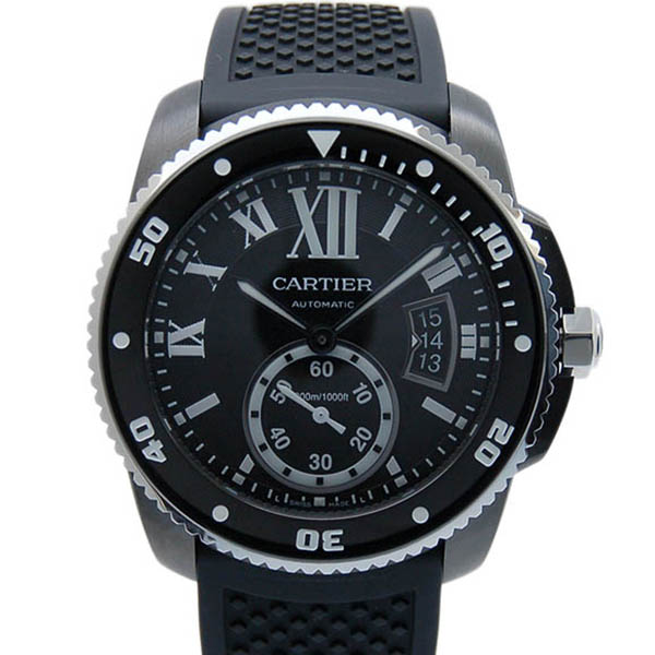 カルティエ　CARTIER　カリブル　ドゥ　ダイバー　カーボン　WSCA0006　新品