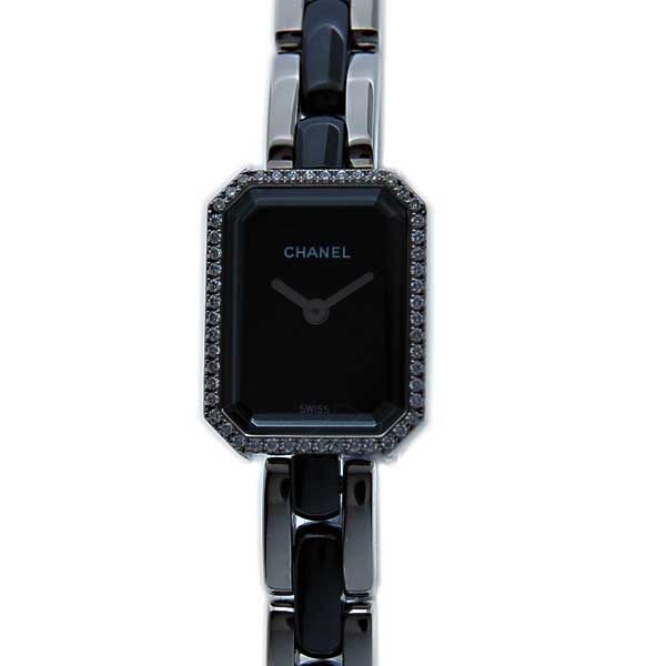 シャネル CHANEL プルミエール セラミック H2163 ケースダイヤ 新品